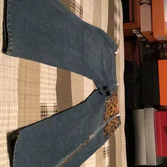Gourgous jeans by a’n size 33 hip huggers and flared bottom - Picture 5 of 7